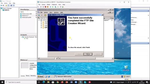 Langkah membuat ftp server pada ms server 2003 смотреть онлайн