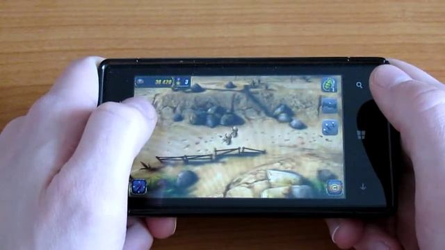 Tiny Troopers Gameplay - Windows Phone / Lumia 520 смотреть онлайн