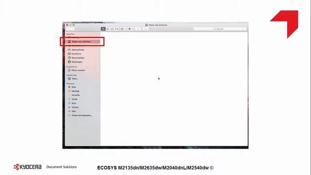 ECOSYS M2040dnL Series Escaneo a FTP Mac OSX 10 9 y posterior смотреть онлайн