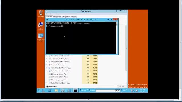 How to get the Run Command box using Task Manager in Microsoft Windows 8 смотреть онлайн