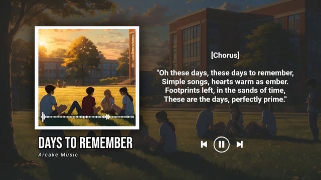 Friendship song: Arcake Music - Days to Remember | Emotional смотреть онлайн