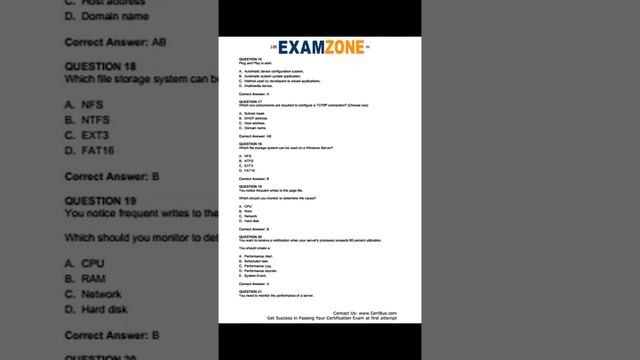 2017 MTA 98-365 Dumps Free Shared - Windows Server Administration Fundamentals смотреть онлайн