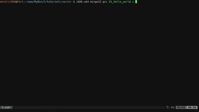 12 C Programming Cross Compiling for Windows On Linux смотреть онлайн