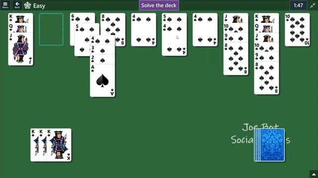 Microsoft Solitaire Collection - Spider - June 24 2023 смотреть онлайн