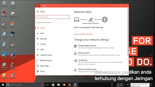 Cara Mudah Membuat Hotspot di Windows 10 tanpa Software смотреть онлайн