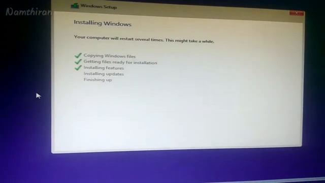 How To Put The Windows OS in Your PC || Tamil tutorial || Namthiran смотреть онлайн