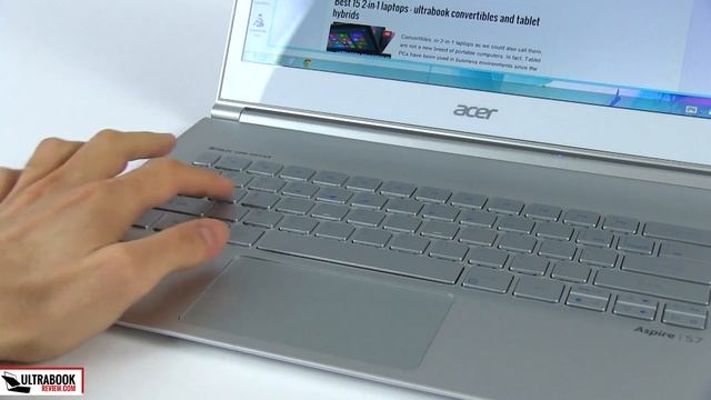 Acer Aspire S7-393 review, with Broadwell hardware смотреть онлайн