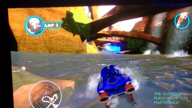 (PSVita) Sonic Allstars Racing Transformed Gameplay смотреть онлайн