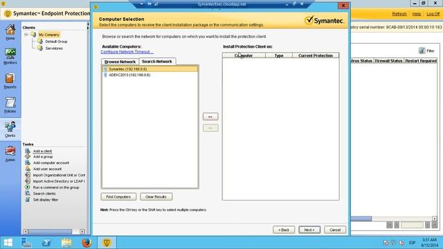 Symantec Endpoint Protection - Desplegar agente remoto a servidores Windows смотреть онлайн