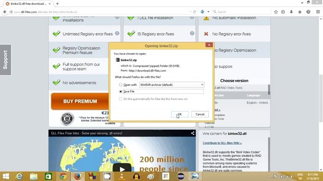 How to FIX binkw32 dll File Missing Error смотреть онлайн