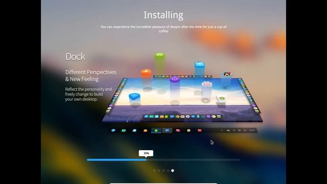 Deepin OS 15.5 Manual Disk space Installation смотреть онлайн