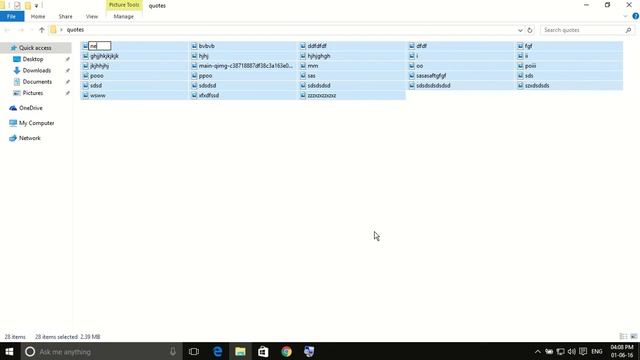 Rename all files inside a folder at once windows 10 смотреть онлайн