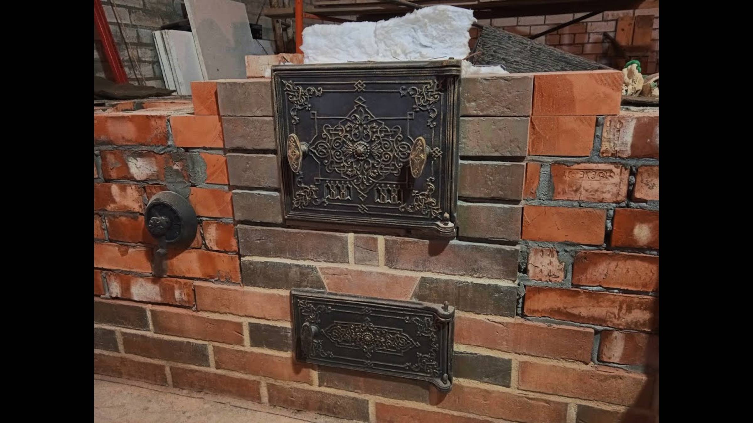 Установка топочной дверцы на нержавеющий короб(туннель) 2021, сочетание защиты и надёжного крепления смотреть онлайн