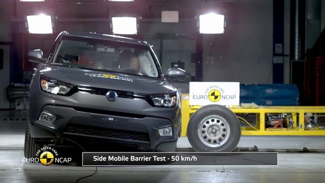 SsangYong Tivoli - Crash Tests 2016 | AutoMotoTV смотреть онлайн