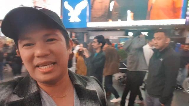 TIME SQUARE! NewYorker, NewYork! Big Apple! The City That Never Sleeps! From The Land Of The Free!