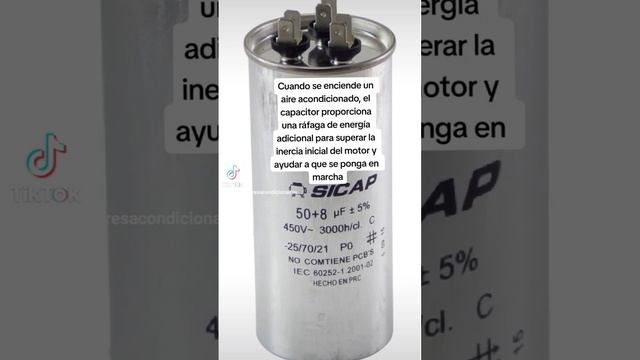 para que sirve un capacitor en un compresor de aire acondicionado? смотреть онлайн