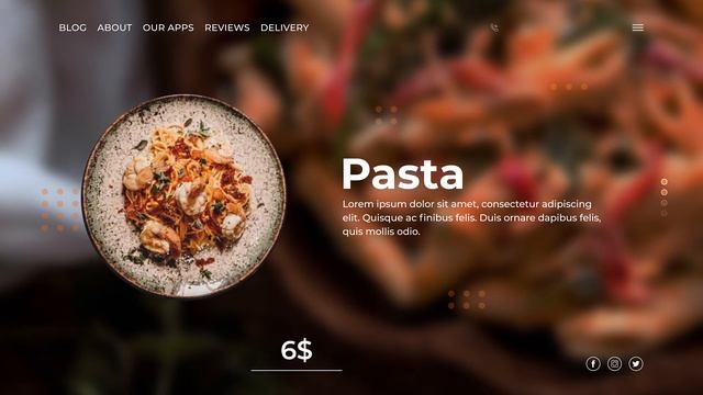 Restaurant menu video animation смотреть онлайн