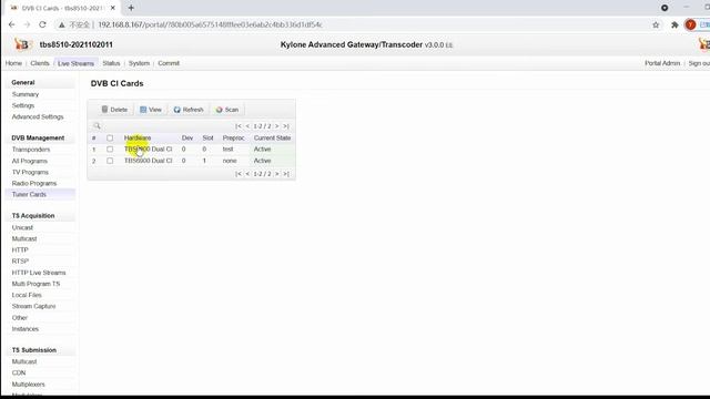How to use TBS6900 descrambling channels in TBS8510 transcoder? смотреть онлайн