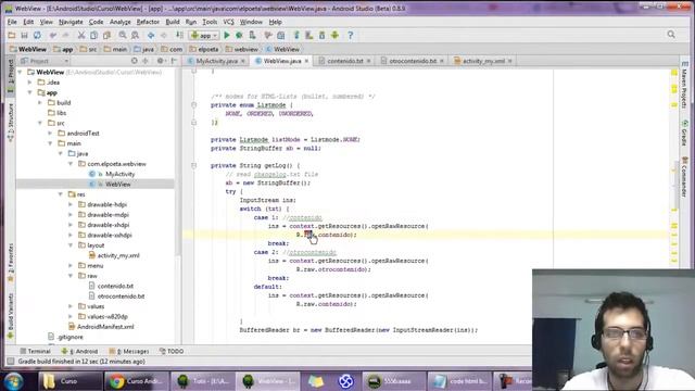 Curso Android Studio - WebView смотреть онлайн