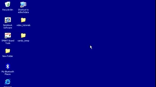 Windows XP: Delete Files and Empty the Recycle Bin смотреть онлайн