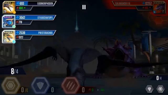 Jurassic World IOS Salamander Boss смотреть онлайн