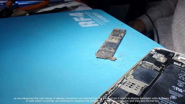 IPhone 6 no display no backliight issue motherboard failure. смотреть онлайн