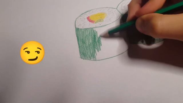 Как нарисовать Суши Роллы  🍣🙄