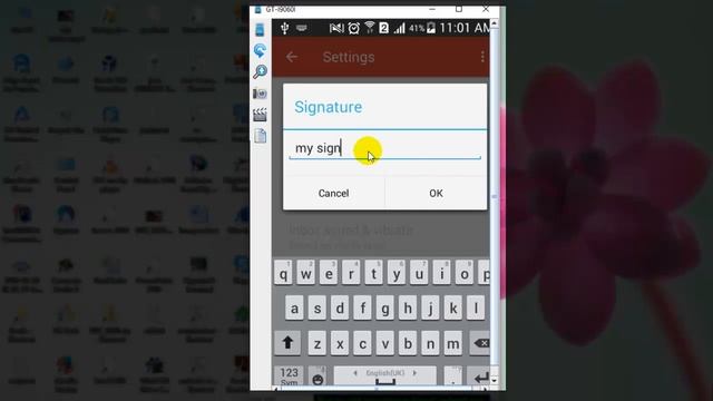 How to add signature in Gmail android app смотреть онлайн