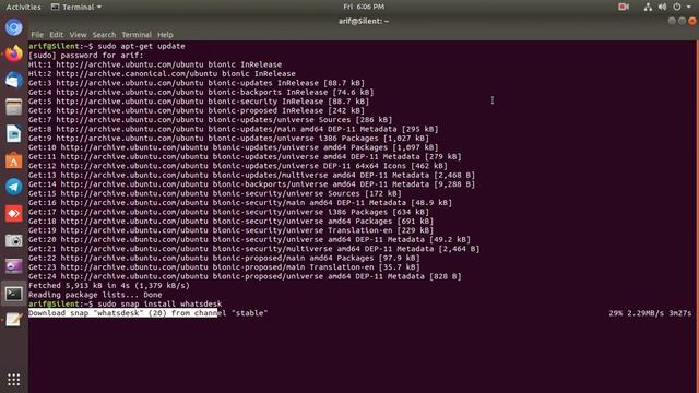How to Install and Use WhatsApp Desktop in Linux смотреть онлайн