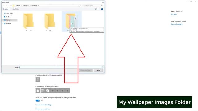 Set Lock Screen Slideshow with Your Preferred Images in Windows 10 смотреть онлайн