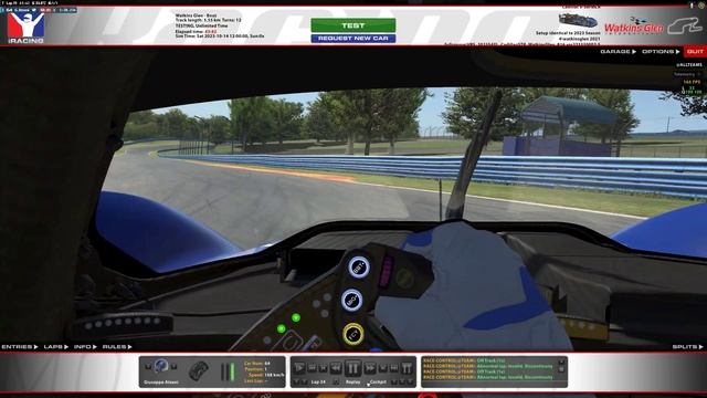 [iRacing] Cadillac V-Serier.R GTP at Watkins Geln (Boot) | 1.28.234 смотреть онлайн