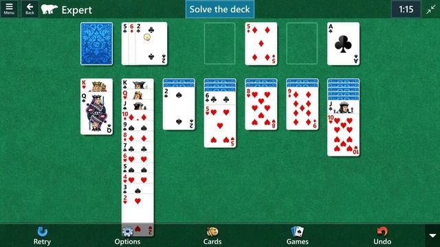 23.06.2022 Klondike Solution for MS-Collection Daily Challenge смотреть онлайн
