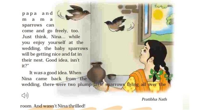 CLASS 3 ENGLISH Nina and the baby sparrows PART 1 #kvsrodelhielementary смотреть онлайн