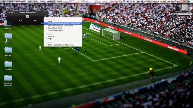 Record your screen on mac [Quicktime player & ScreenFlow] Tutorial #1 смотреть онлайн