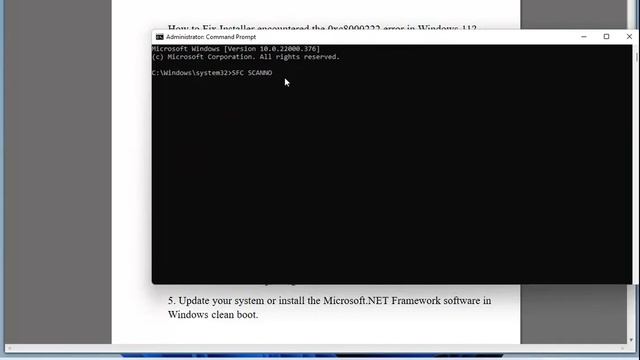 Fix Installer encountered the 0xc8000222 error in Windows 11 смотреть онлайн
