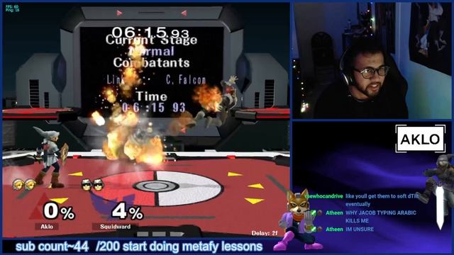 Aklo (Link) vs. Squidward (C. Falcon) (Ranked) [2023-01-01] смотреть онлайн