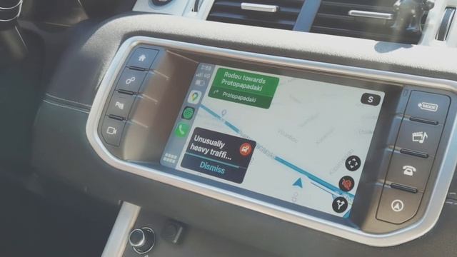 Apple CarPlay - Android Auto Range Rover Project смотреть онлайн