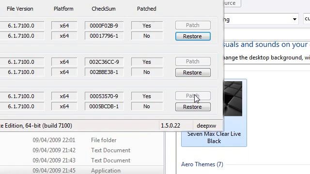 How To Enable Custom Themes In Windows 7 RC/RTM/Final смотреть онлайн