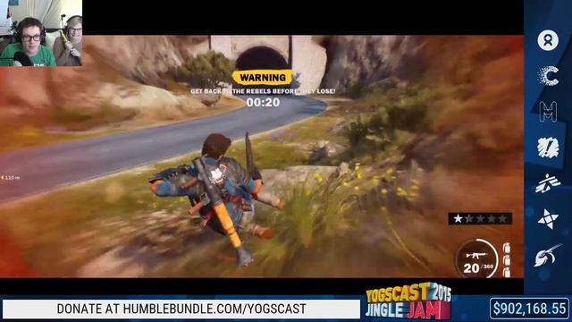 YOGSCAST CHARITY STREAM: Just Cause 3: Part 1 смотреть онлайн