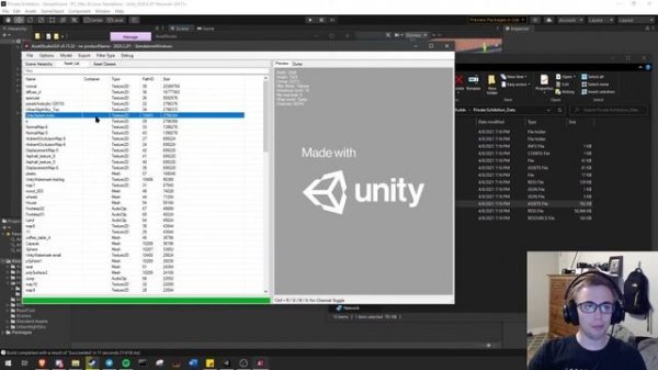 How to profile Unity storage usage with Asset Studio
