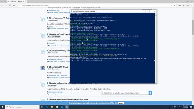Packege manager for Windows: Chocolatey, Chocolatey GUI; REVIEW & INSTALL смотреть онлайн