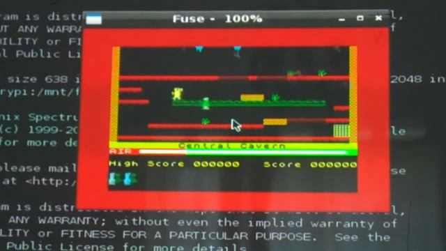 Demo of the Fuse emulator on the RaspberryPi смотреть онлайн