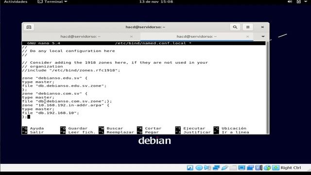 Instalación y con figuración DNS Debian 11 смотреть онлайн