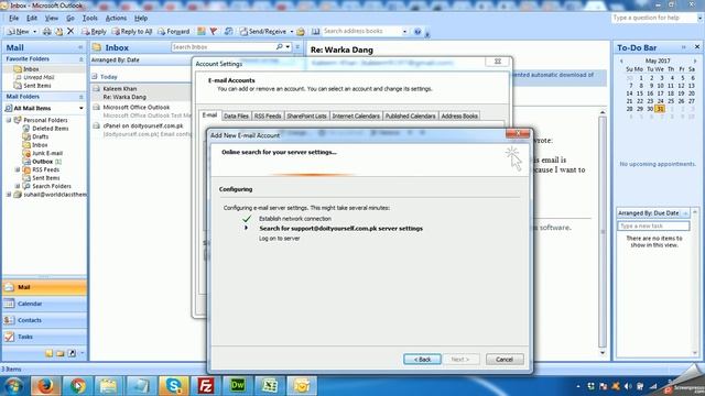 How to setup email account from cpanel to microsoft outlook 2007 смотреть онлайн