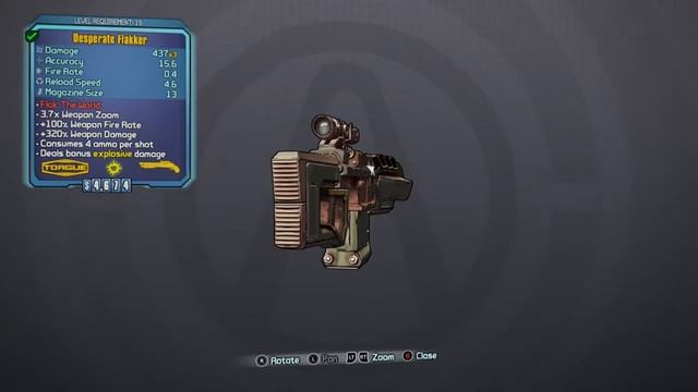 Borderlands 2 legendary weapon guide: The Flaker смотреть онлайн