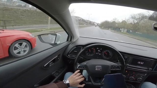 TAKİPÇİMLE KAPIŞTIK ! LEON FR 1.5 TSİ VS LEON 1.2 TSİ смотреть онлайн