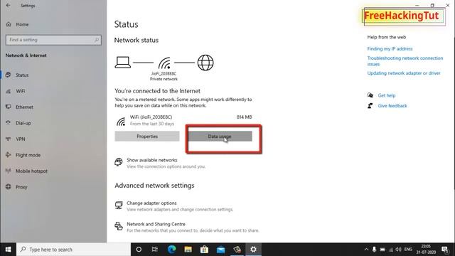 How to limit and control over the usage of data in Windows 10 (version 2004) ? смотреть онлайн