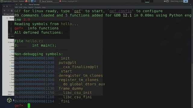 Lets Install GEF Jeff in GDB on Parrot OS HTB Edition смотреть онлайн