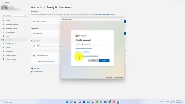 How to Create A new User Account in Windows 11✅ смотреть онлайн