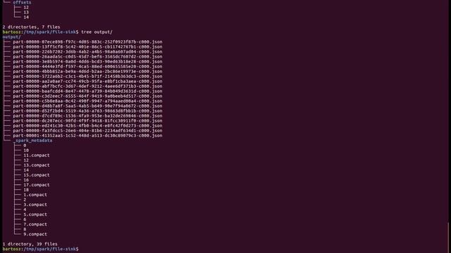 Apache Spark Structured Streaming and file sink compaction logic смотреть онлайн